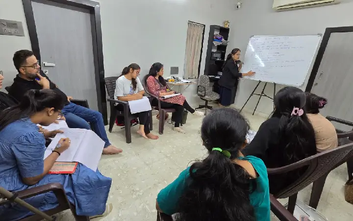 Students batch at Shejal Spoken English Classes