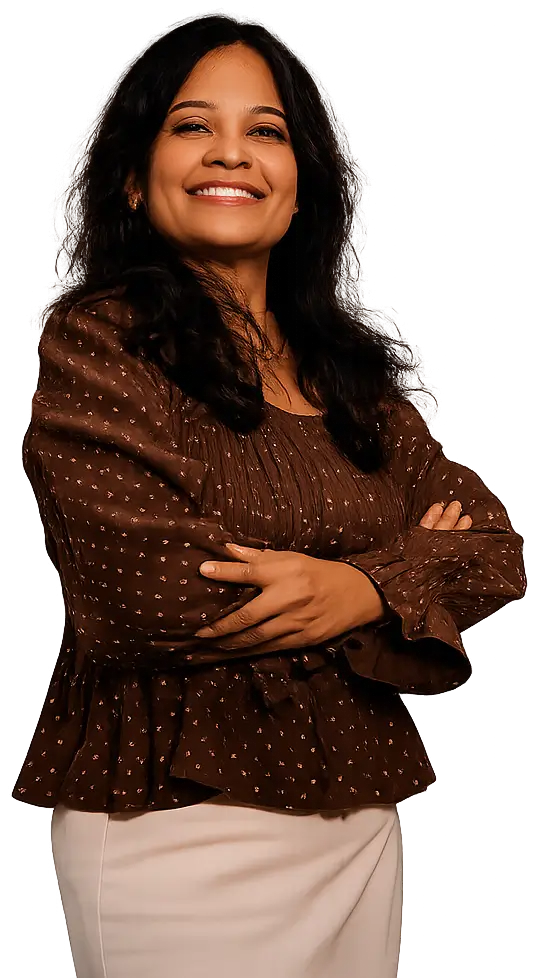 Shejal Desai, founder of Shejal Spoken English Classes